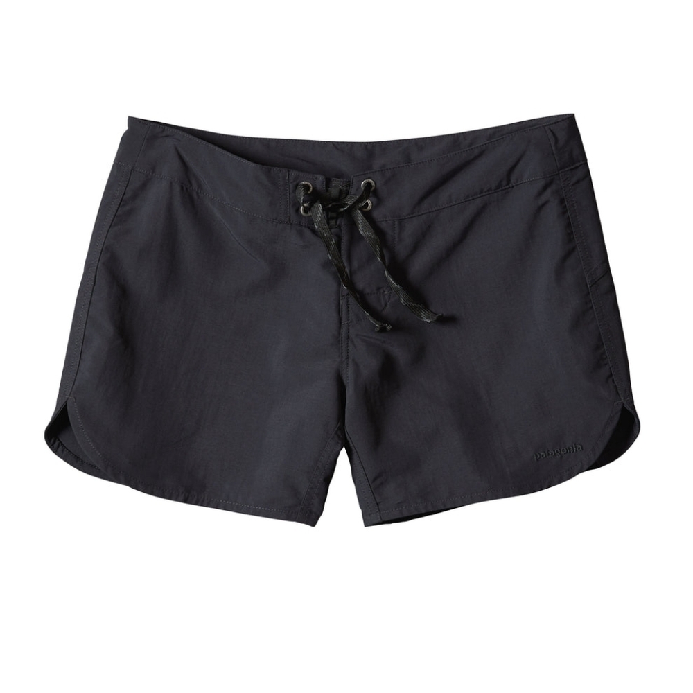 Patagonia Wavefarer‎ Black Boardshorts with a 5-inch inseam, Womens Sz 8